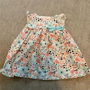 Carters Floral Baby Dress with Bow